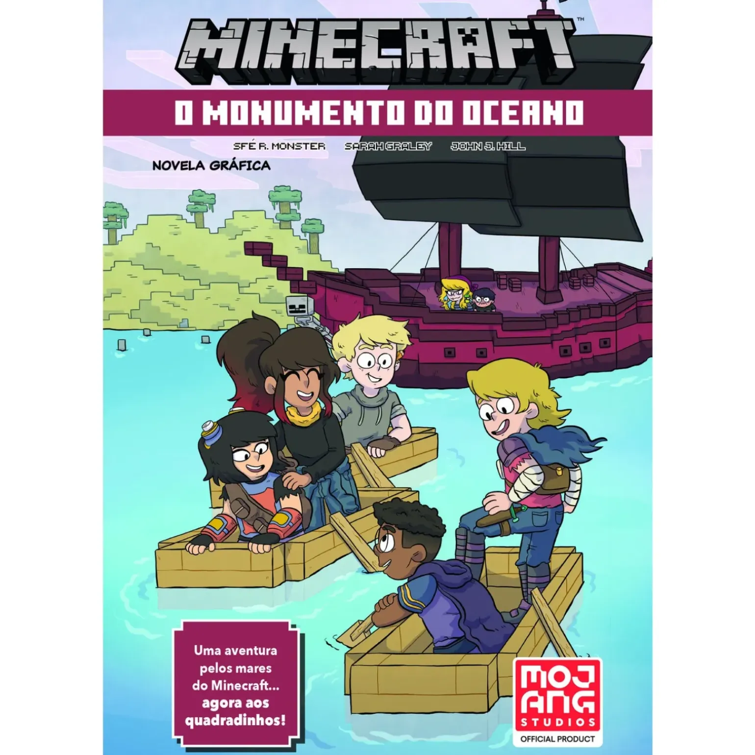 Minecraft: o Monumento do Oceano de Sfe R. Monster