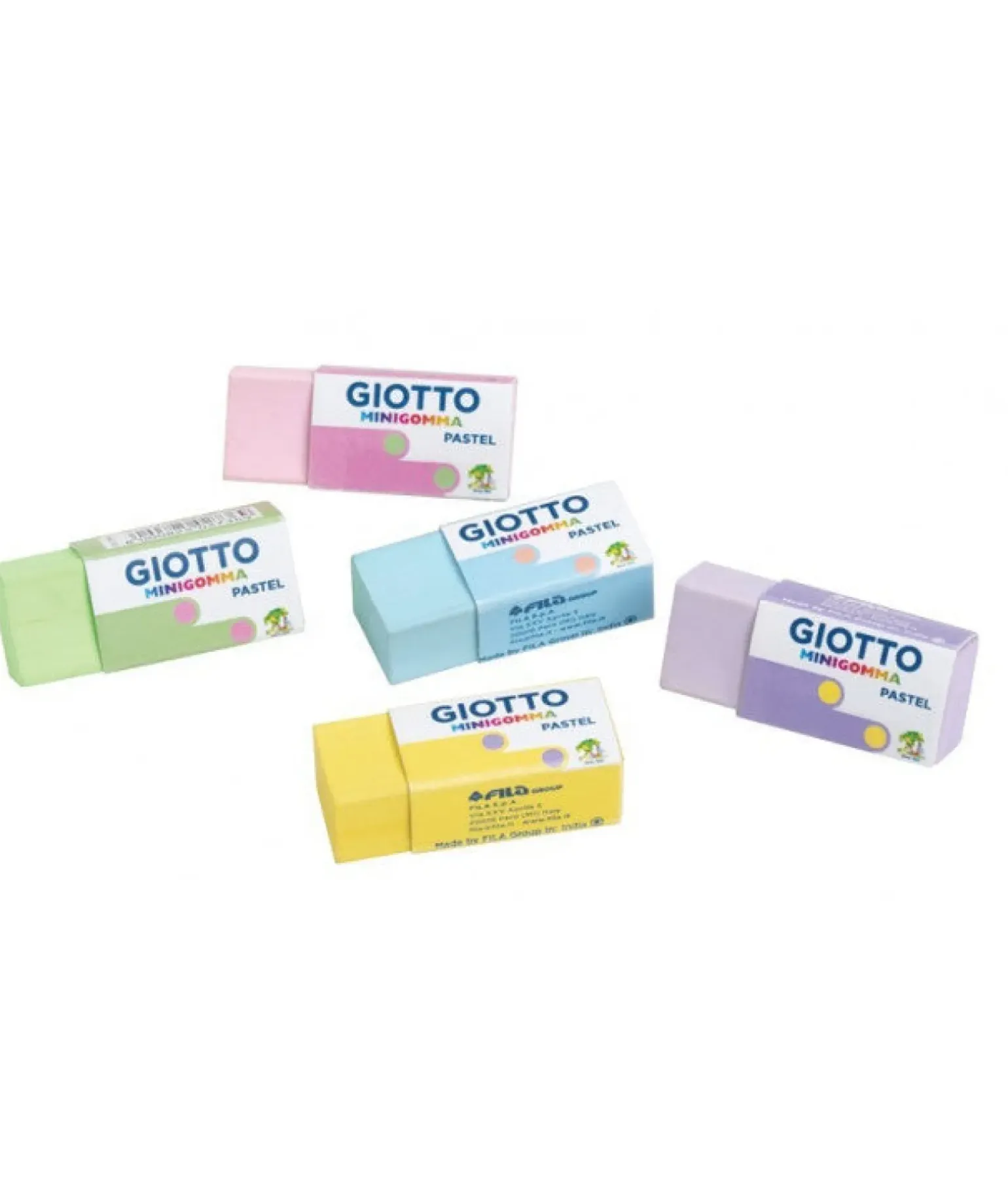 Mini Borracha Pastel (artigo sortido)