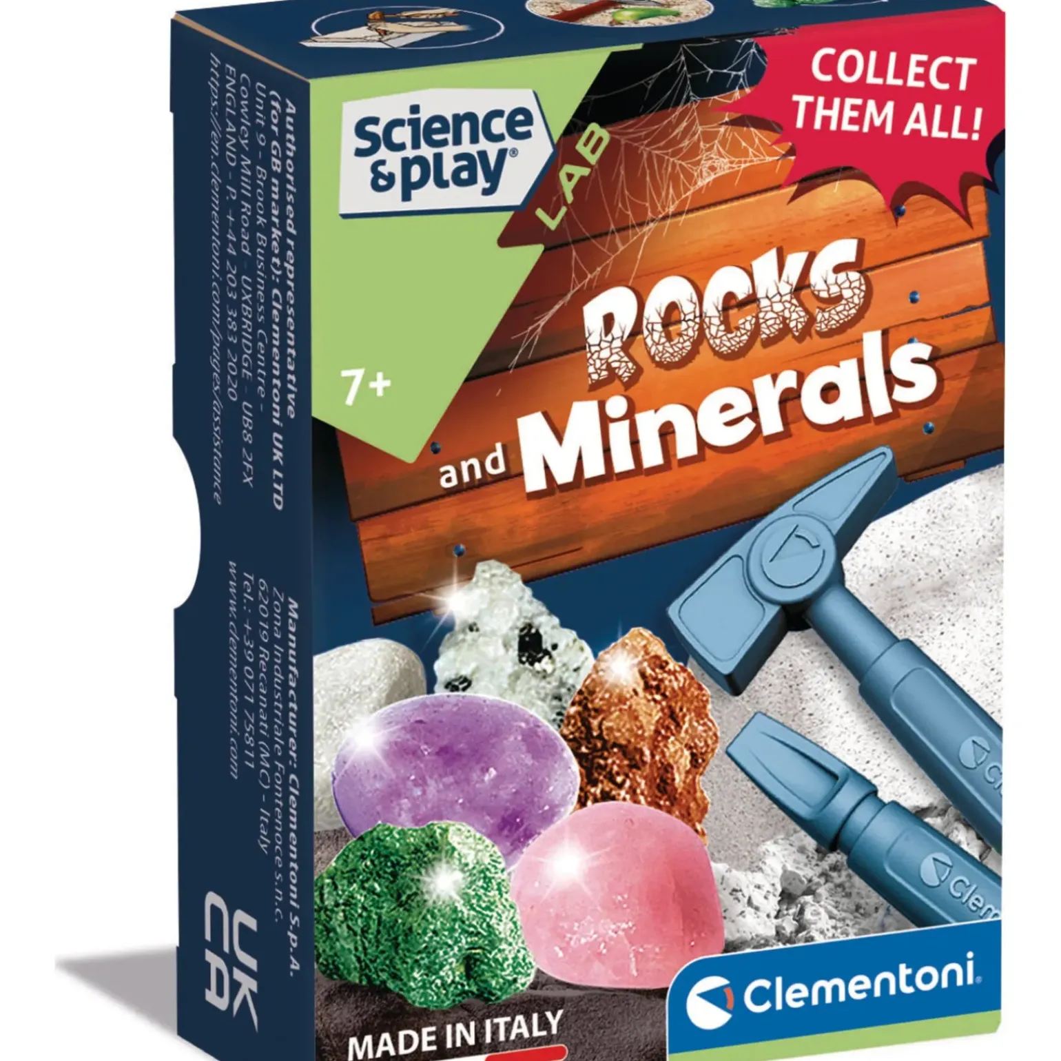 Mini Kit Minerais E Pedras Preciosas