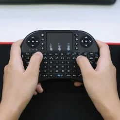 Mini Teclado Wireless com Touchpad sem Fio