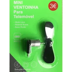 Mini Ventoinha Para Telemóvel Micro Usb