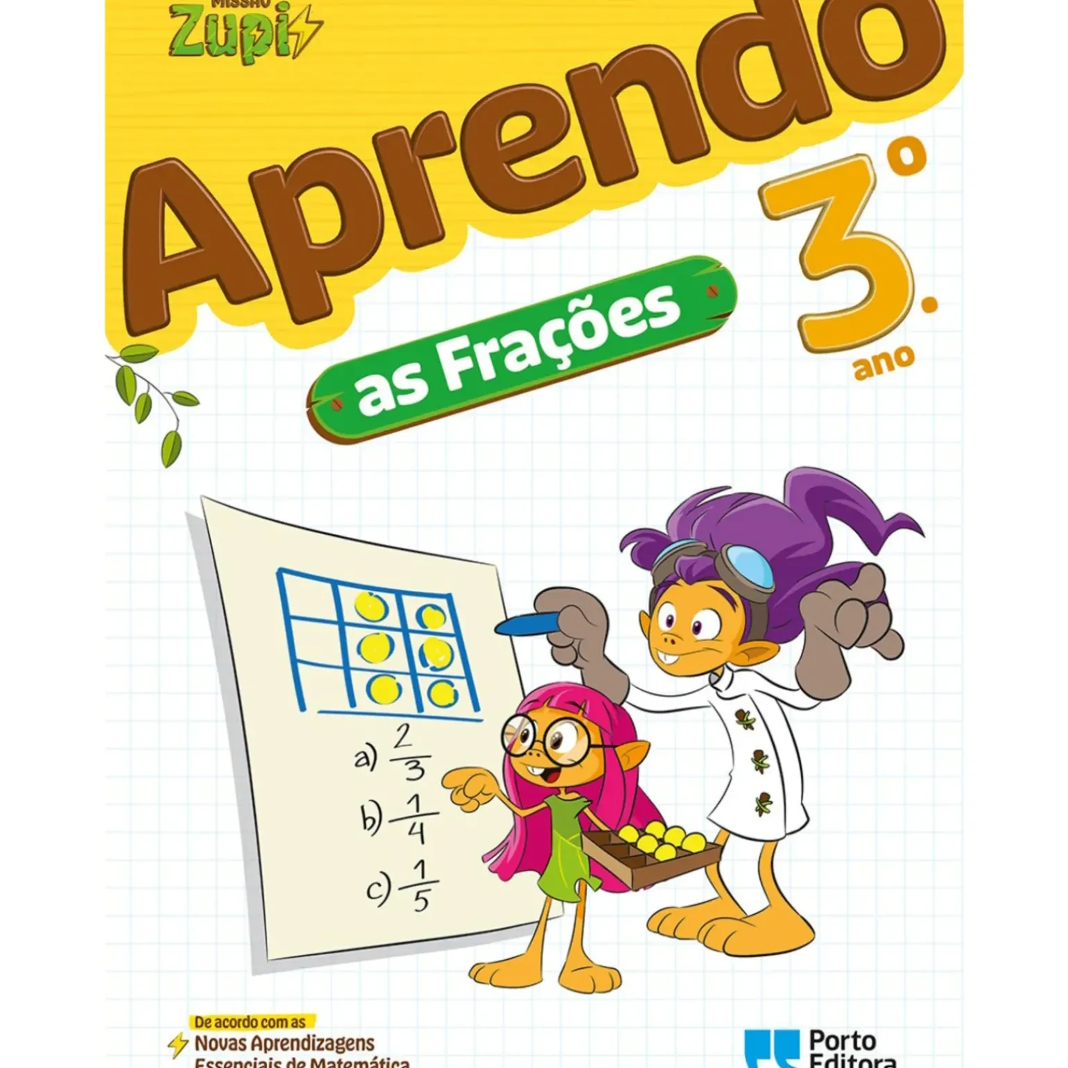 Missão Zupi - Aprendo as Frações - 3.º Ano