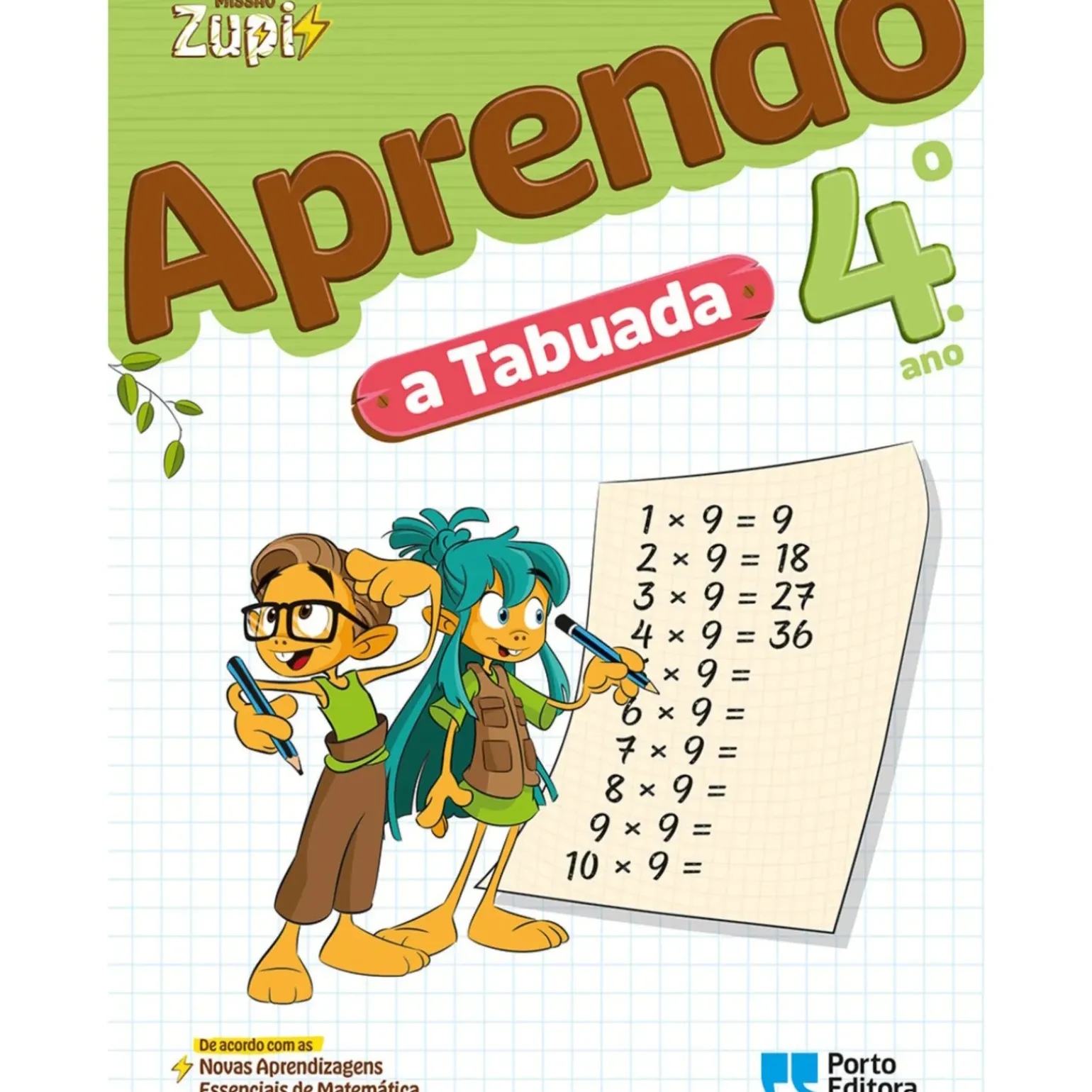 Missão Zupi - Aprendo A Tabuada - 4.º Ano