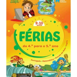 Missão Zupi Férias - 9-10 Anos - Português, Matemática, Estudo do Meio e Inglês (do 4.º para o 5.º Ano)