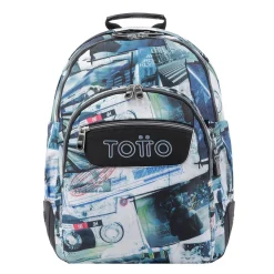 Mochila Base Borracha Travel Totto