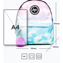 Mochila Clouds Pastel Hype