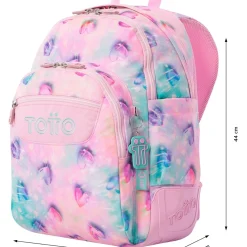 Mochila Com Base Borracha Corações Glitter