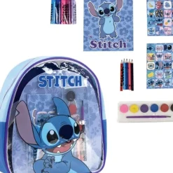 Mochila com Conjunto de Colorir Stitch