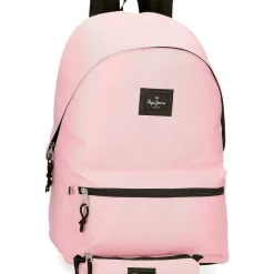 Mochila com Estojo Aris Colorful Rosa Pepe Jeans
