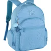 Mochila Corações Azul Rebecca Bonbon