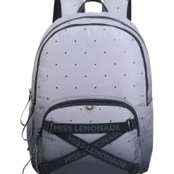 Mochila Drip Grey Miss Lemonade