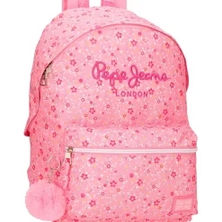 Mochila Dupla 40Cm Alenka Rosa Pepe Jeans