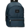 Mochila Dupla Com Divisória Para Computador Aris Evergreen Azul