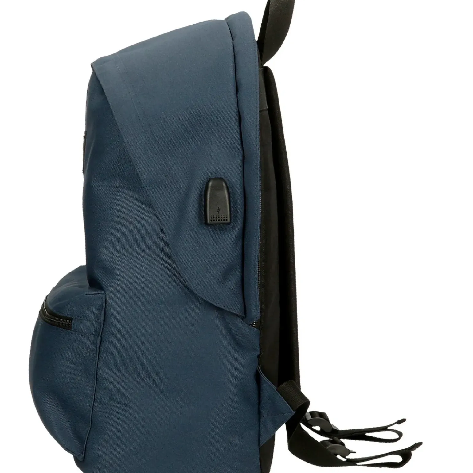 Mochila Dupla Com Divisória Para Computador Aris Evergreen Azul