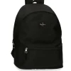 Mochila Dupla Com Divisória Para Computador Aris Evergreen Preto Pepe Jeans