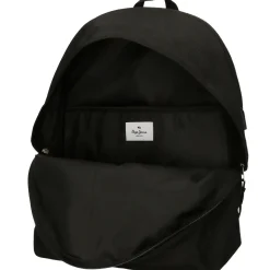 Mochila Dupla Com Divisória Para Computador Aris Evergreen Preto Pepe Jeans