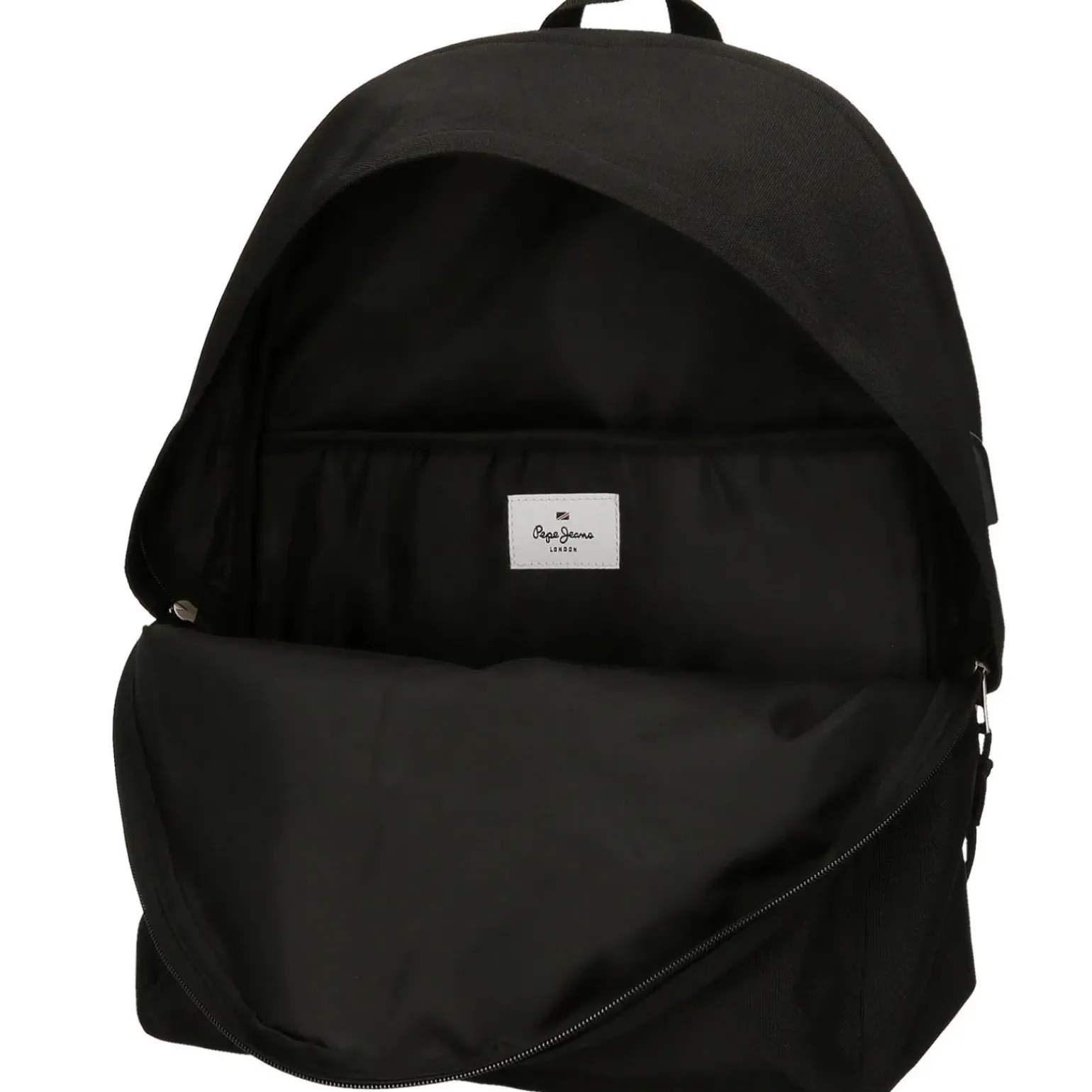 Mochila Dupla Com Divisória Para Computador Aris Evergreen Preto Pepe Jeans