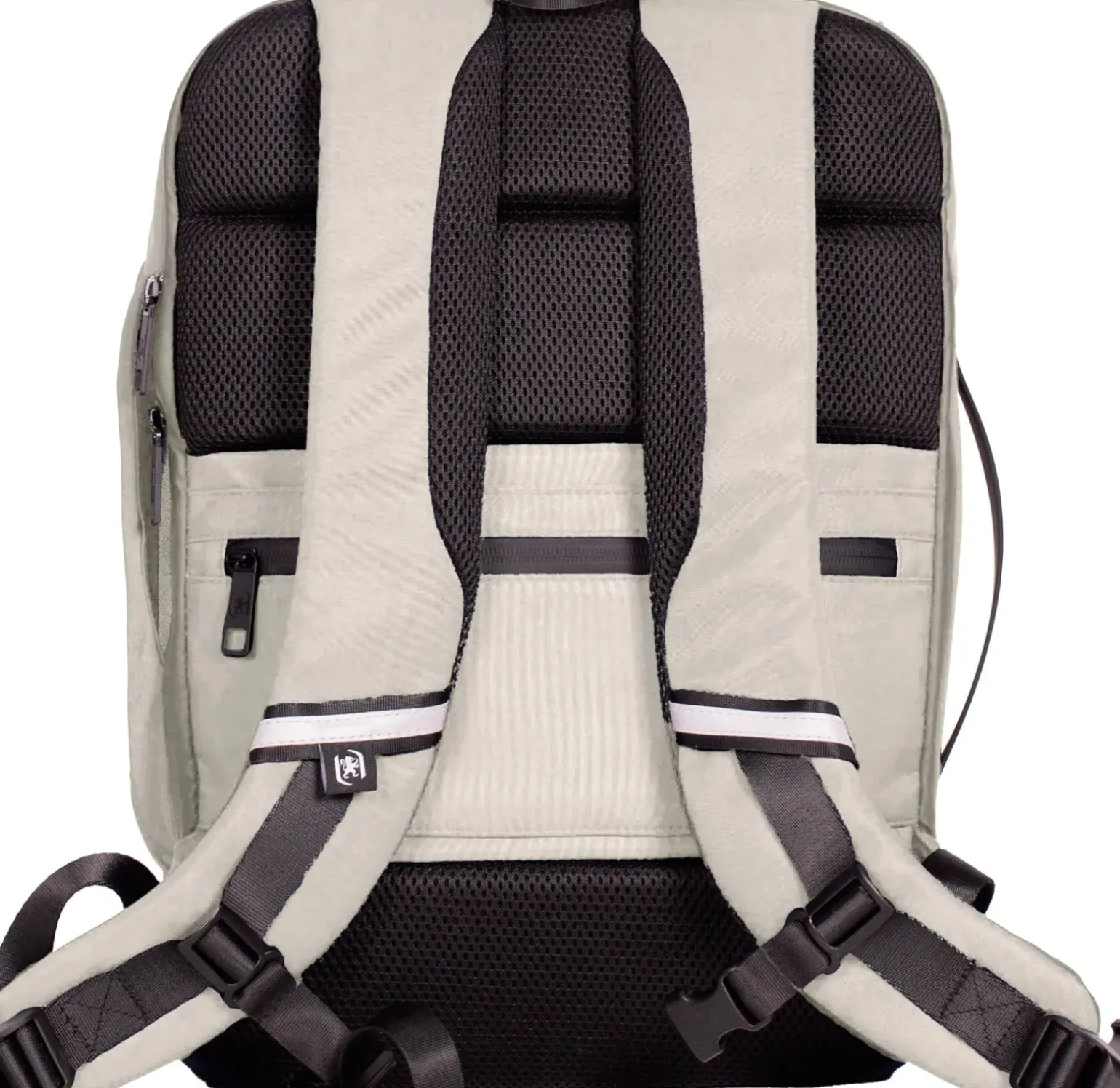 Mochila Executive Bege Oxford