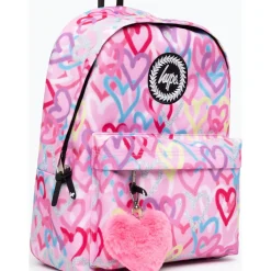 Mochila Graffiti Hearts Rosa Hype