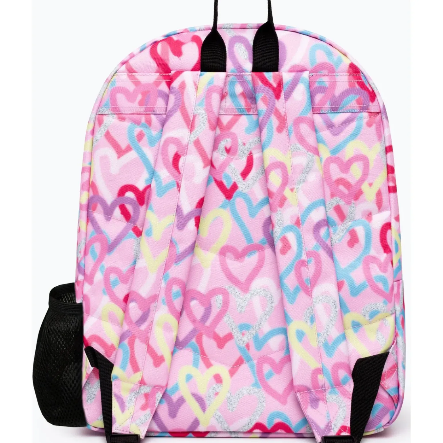 Mochila Graffiti Hearts Rosa Hype