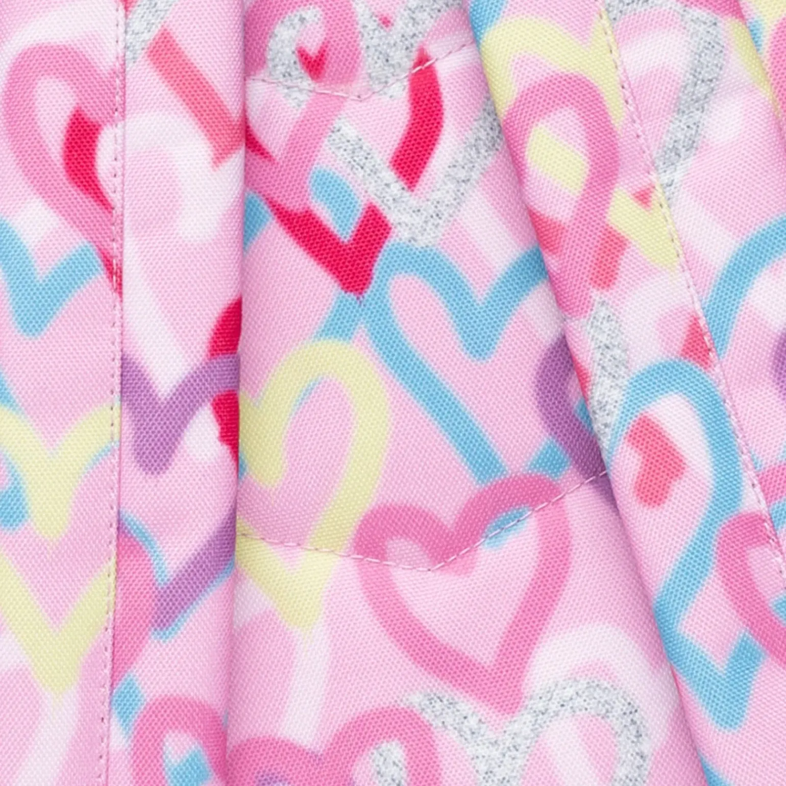 Mochila Graffiti Hearts Rosa Hype