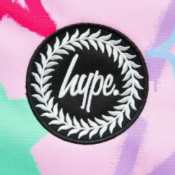 Mochila Graffiti Stars Badge Rosa Hype