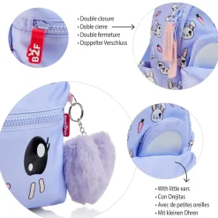 Mochila Mini com 2 Compartimentos Coelho Apli