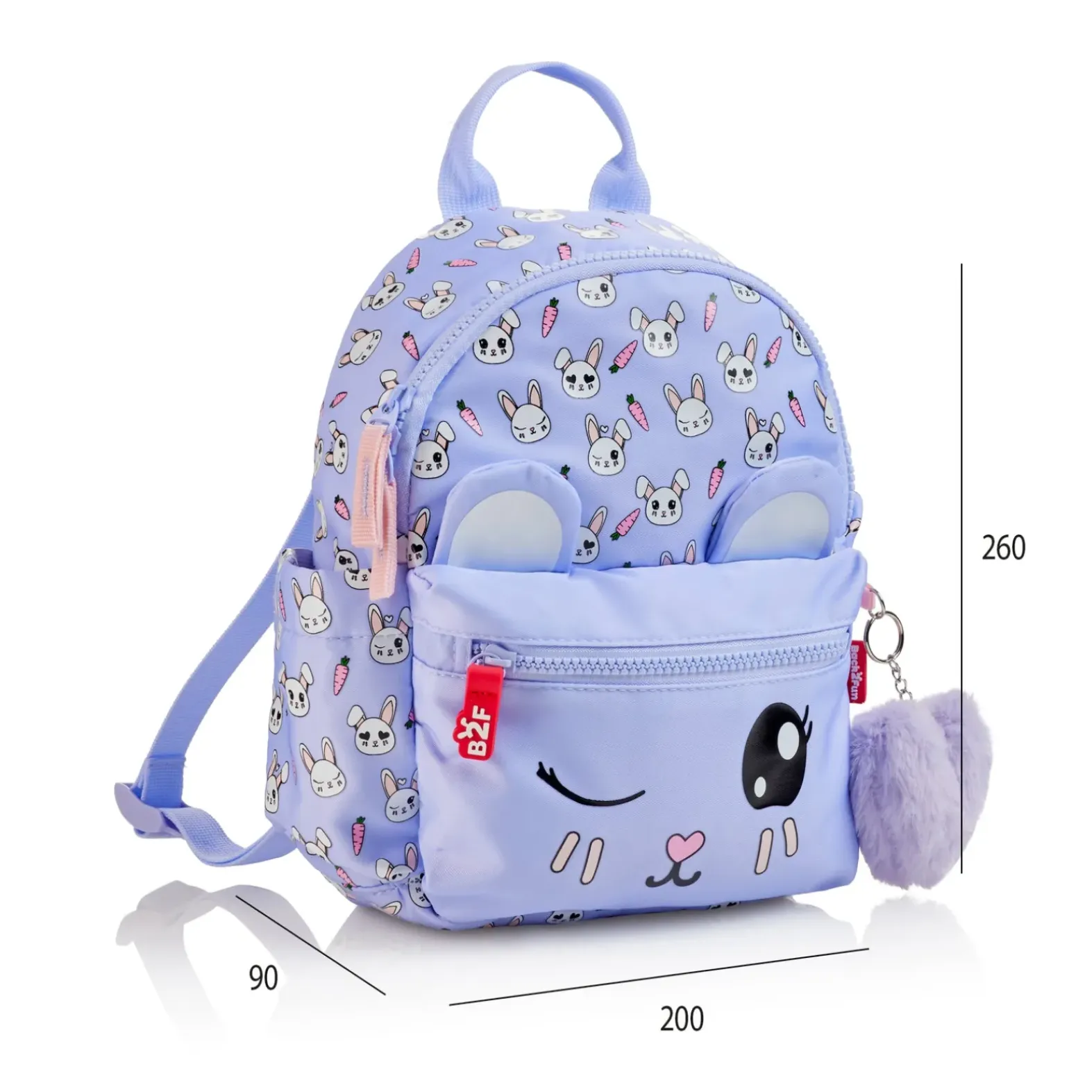 Mochila Mini com 2 Compartimentos Coelho Apli