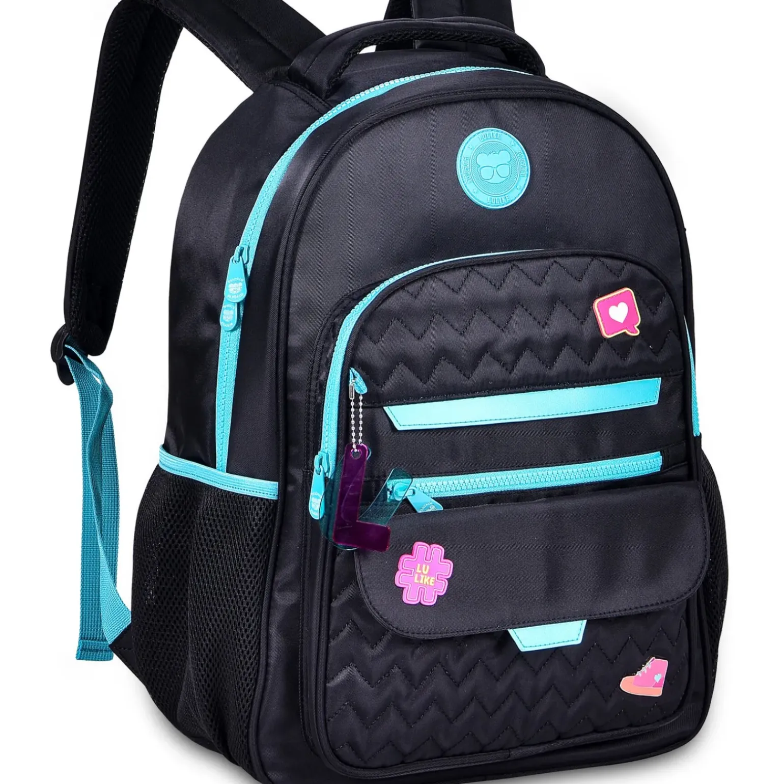 Mochila Patches Preto Luluca