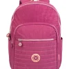 Mochila Puffy Rosa Note!