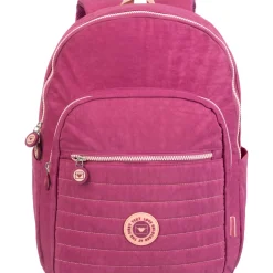 Mochila Puffy Rosa Note!