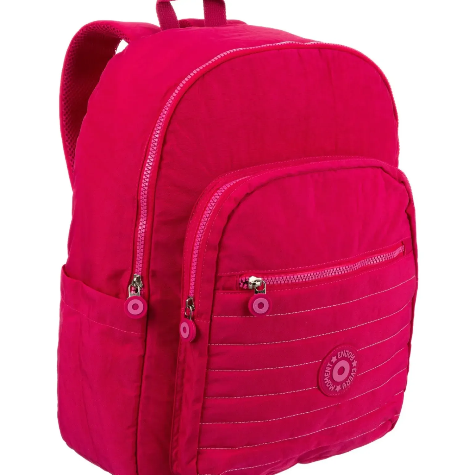 Mochila Puffy Rosa Note!