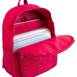 Mochila Puffy Rosa Note!