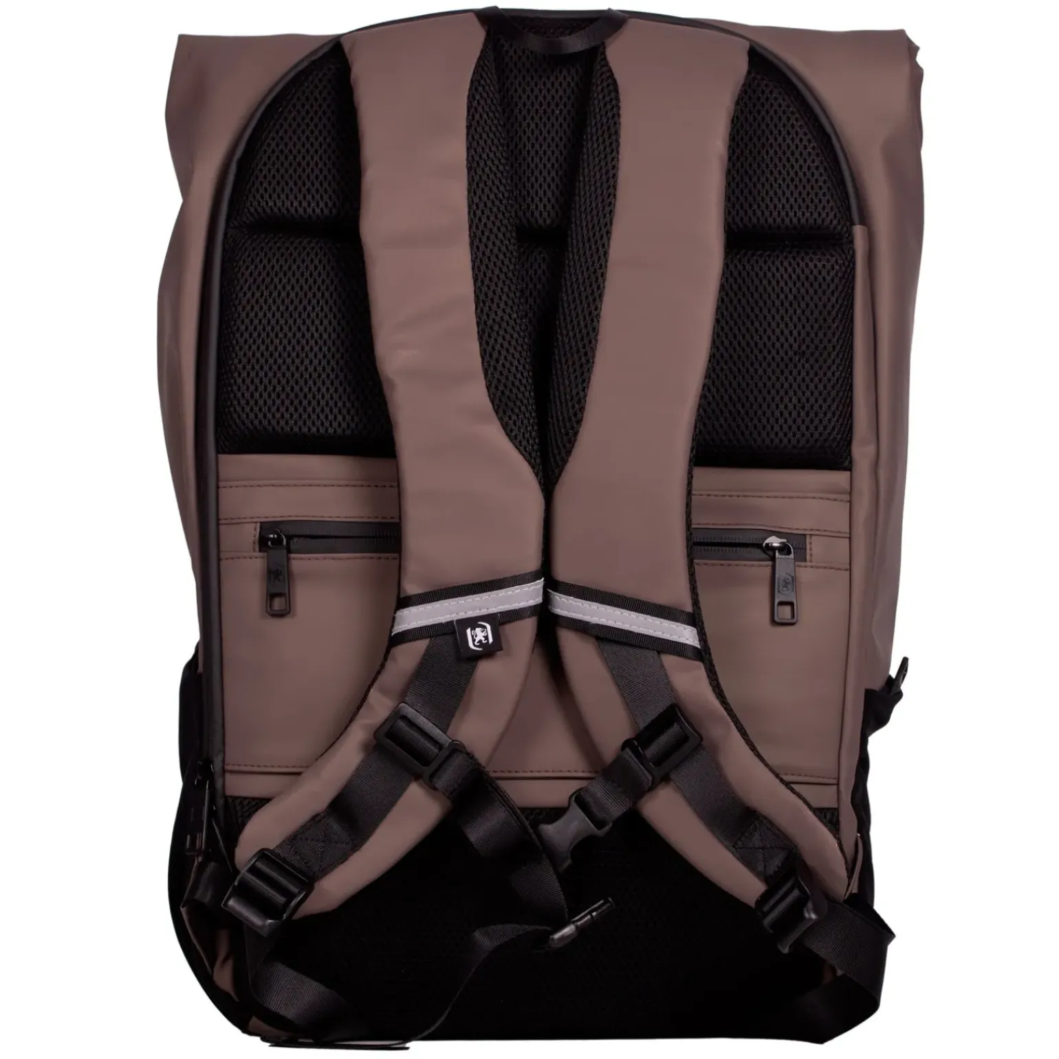 Mochila Roll Top Oxfbag Rpet Castanho Oxford