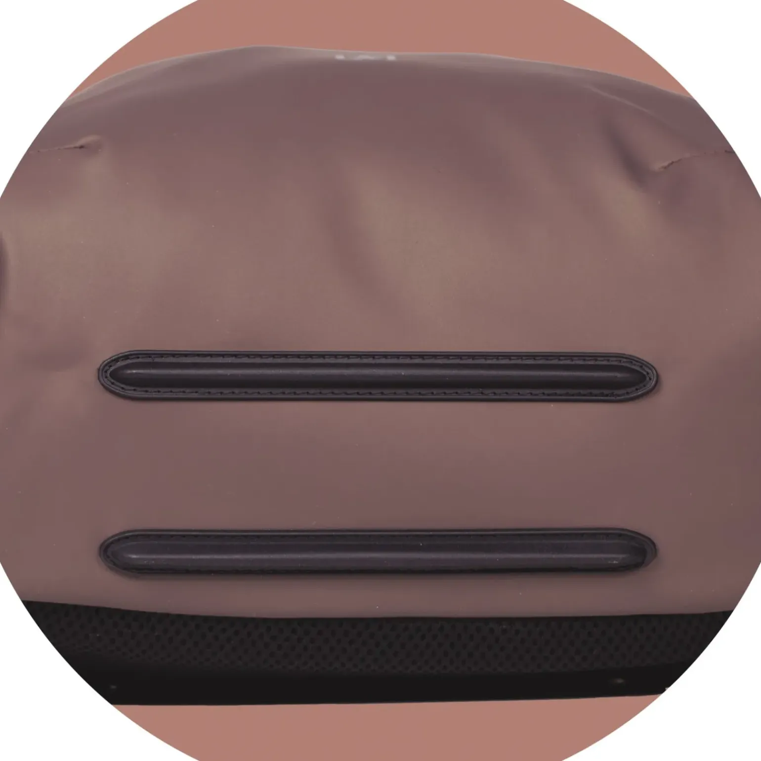Mochila Roll Top Oxfbag Rpet Castanho Oxford