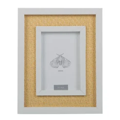 Moldura 10 x 15cm com Rebordo Branco
