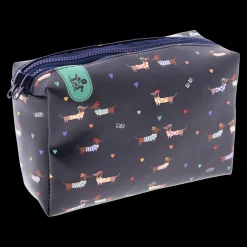 Necessaire com Dois Fechos - Blue Guau
