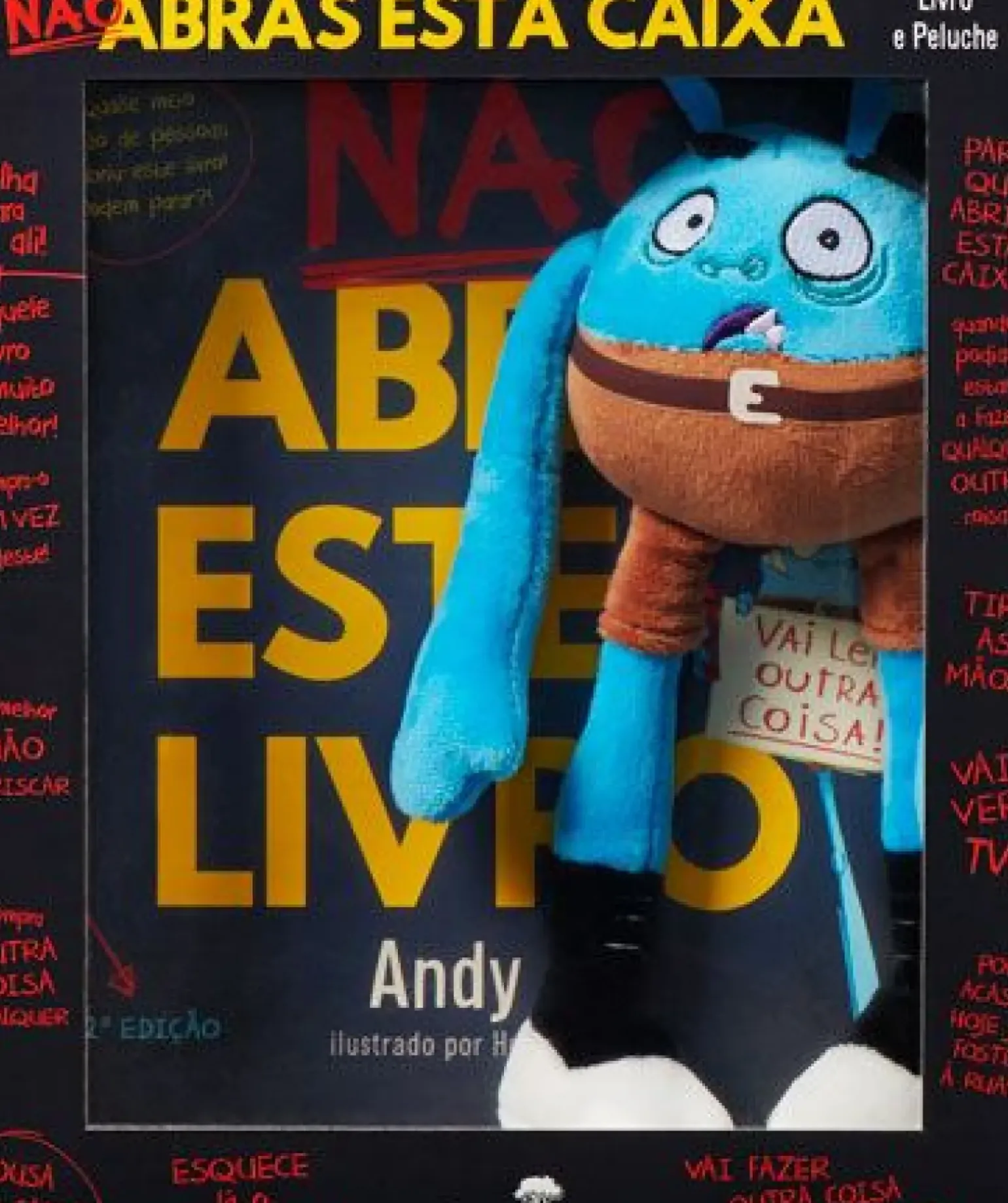 Não Abras Esta Caixa - Não Abras Este Livro de Andy Lee