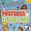 O Bando das Cavernas: Aprende com os Pósteres de Estudo do Meio de Nuno Caravela