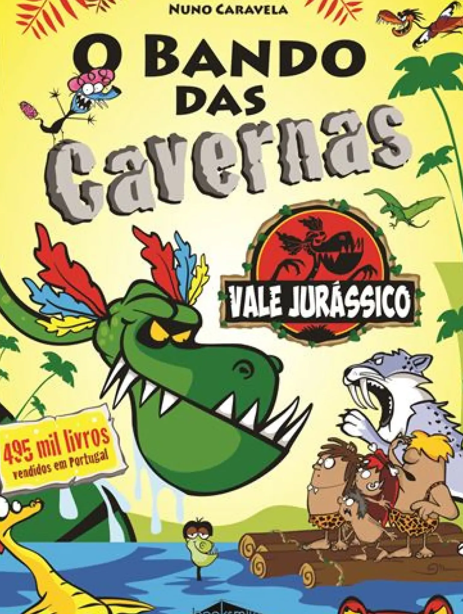 O Bando das Cavernas N.º 25 de Nuno Caravela Vale Jurássico