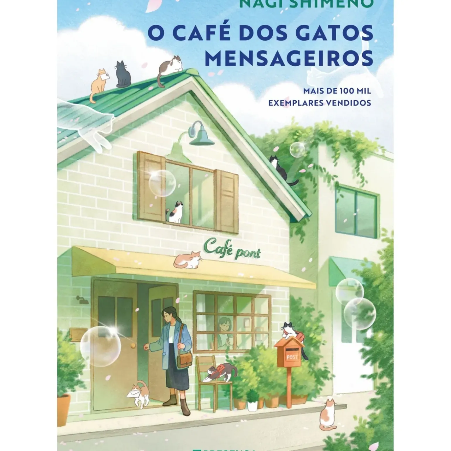 O Café dos Gatos Mensageiros de Nagi Shimeno