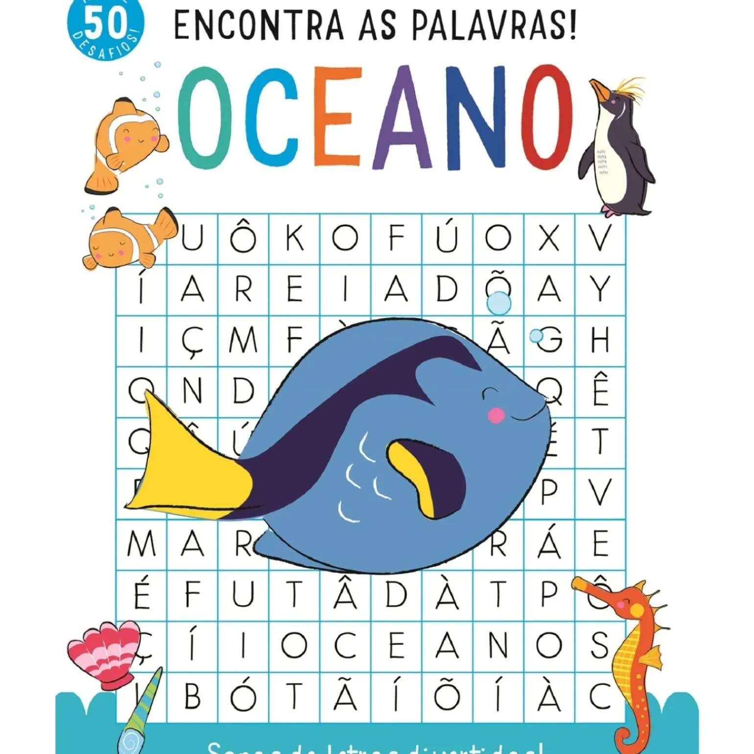 Oceano de Emma Smith - Encontra as Palavras!