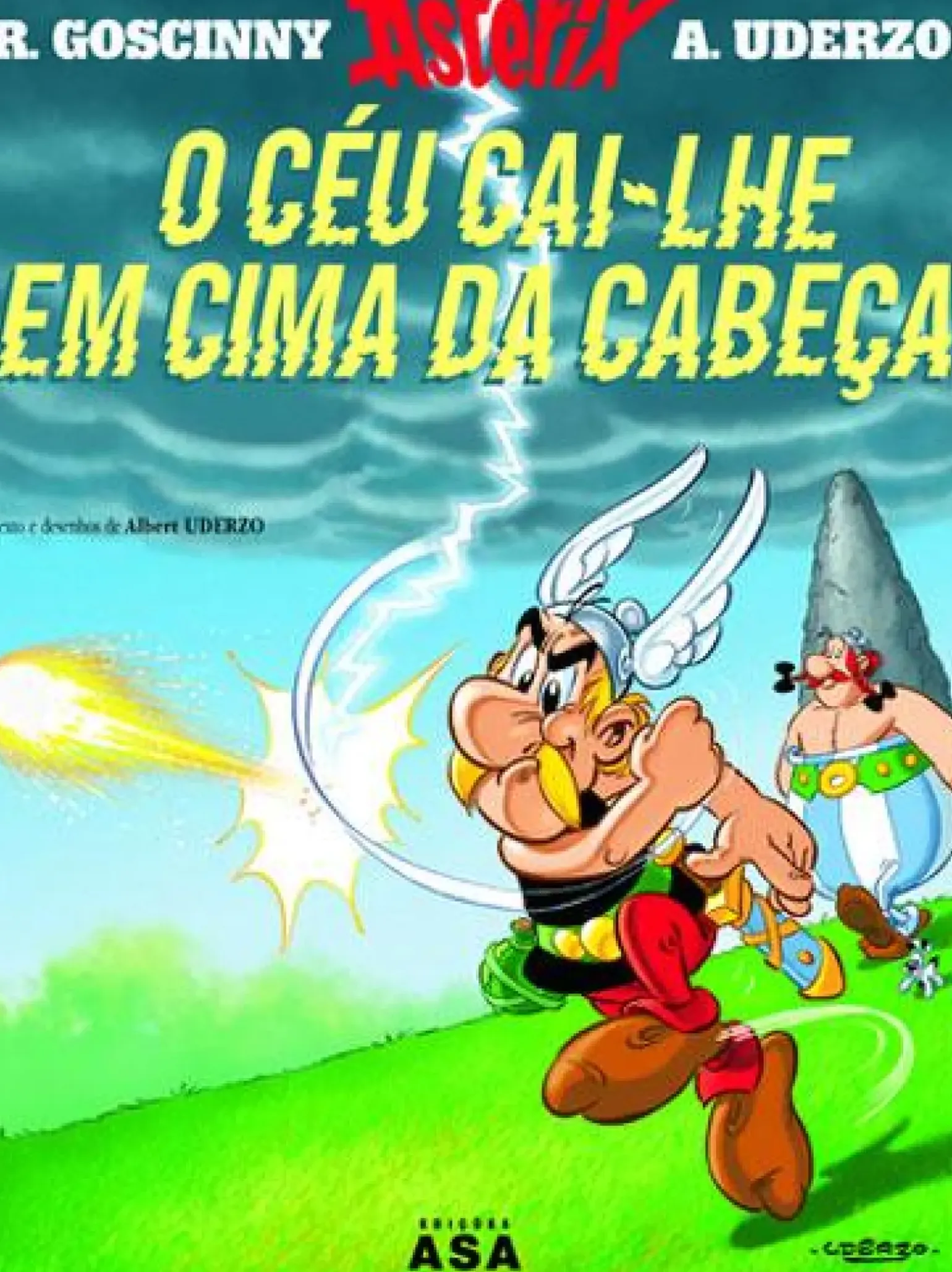 O Céu Cai-lhe em Cima da Cabeça de René Goscinny e Albert Uderzo - Vol. 33