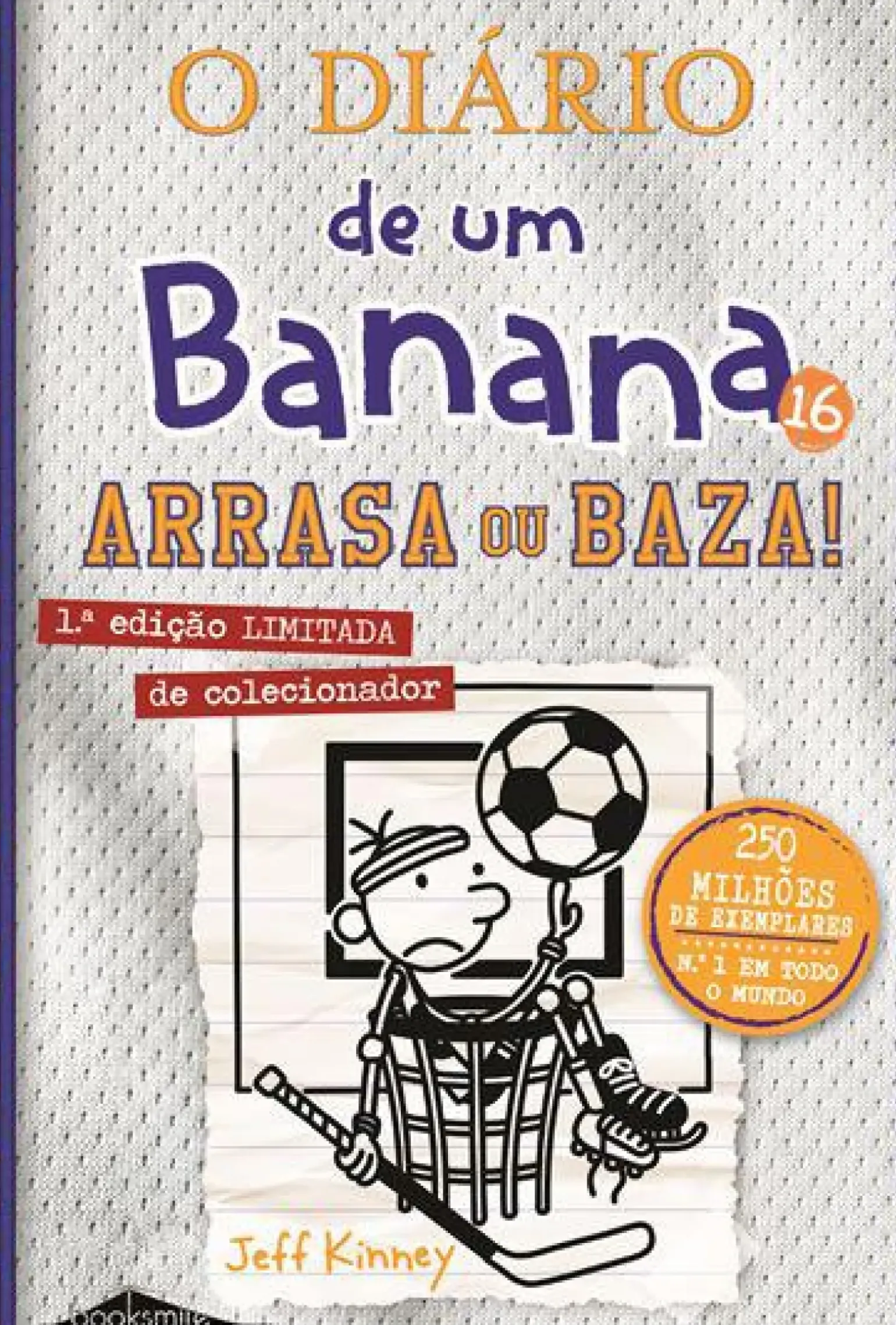 O Diário de um Banana 16 de Jeff Kinney Arrasa ou Baza!
