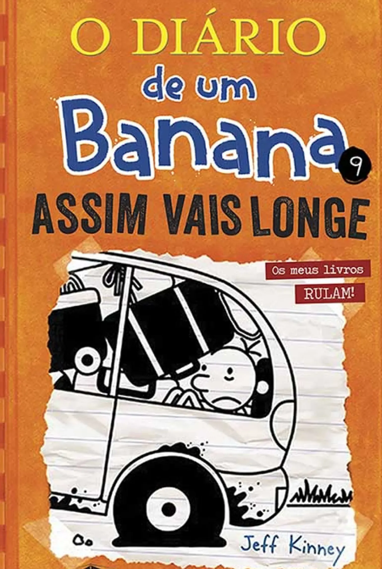 O Diário de um Banana 9 de Jeff Kinney Assim Vais Longe (13ª Edição)
