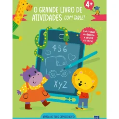 O Grande Livro de Atividades com Tablet - Letras e Números 4+ de YOYO BOOKS