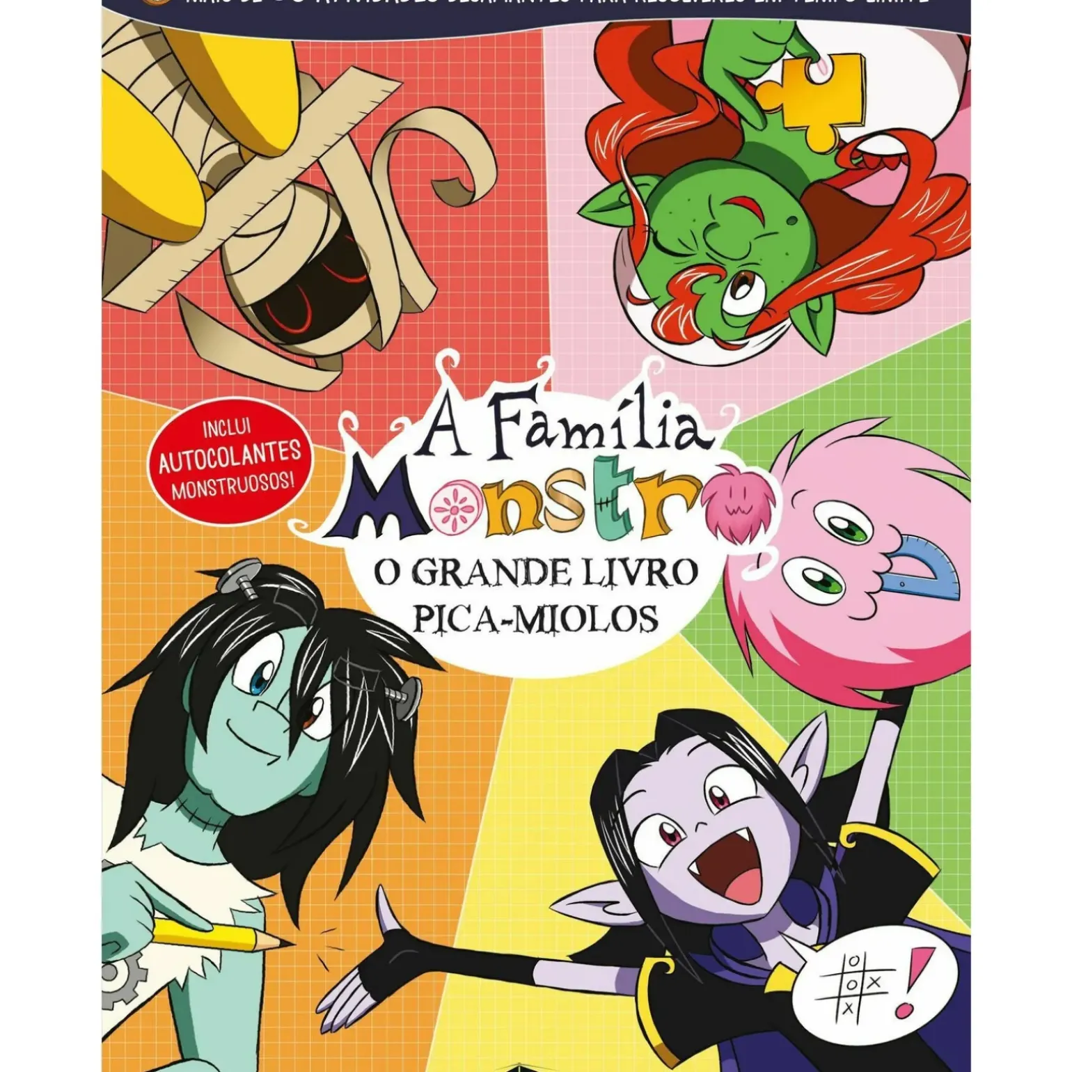 O Grande Livro Pica-Miolos: A Família Monstro 6 de Bruno Matos
