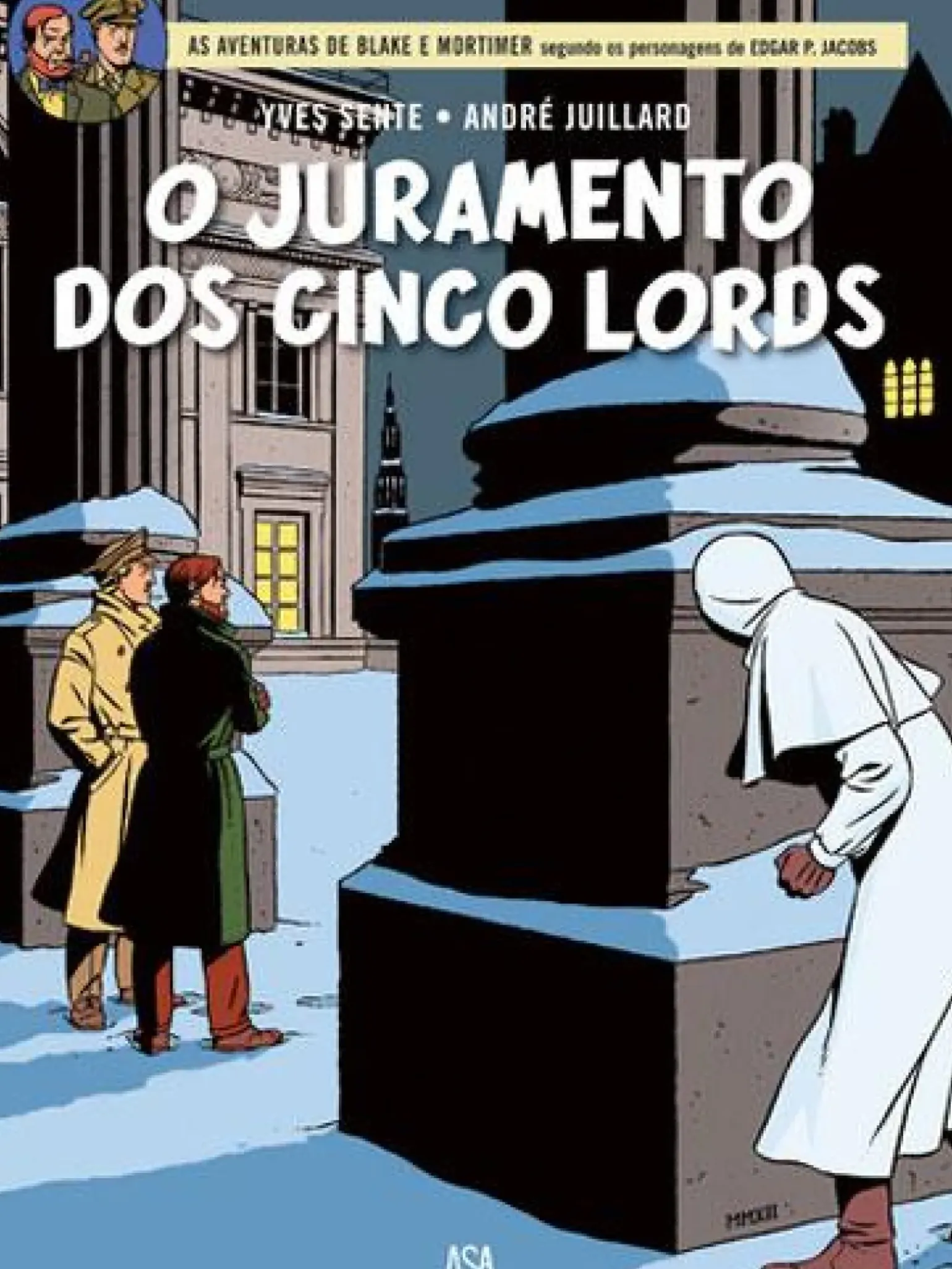 O Juramento dos Cinco Lords de André Juillard e Yves Sente - Blake e Mortimer N.º 21