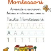 O Meu Caderno Montessori - Aprende a Escrever Letras e Números com a Pauta Montessori