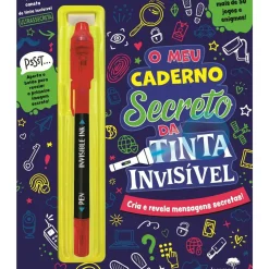 O Meu Caderno Secreto da Tinta Invisivel de TINTA INVISIVEL